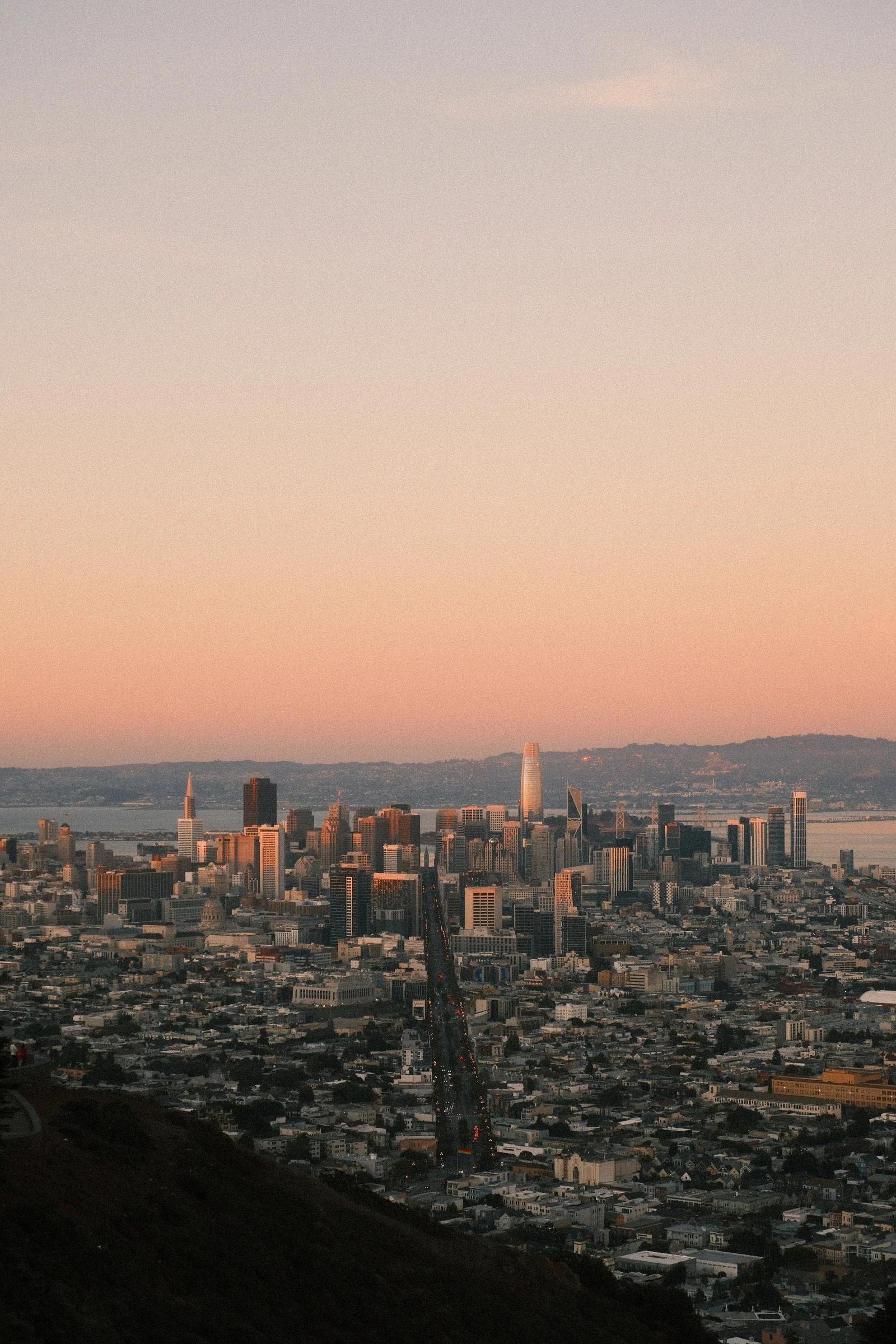 Twin peaks, winding roads